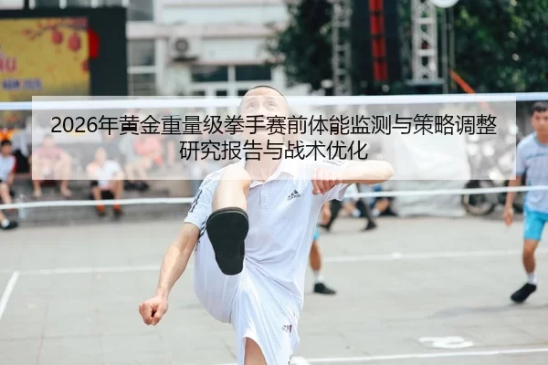 2026年黄金重量级拳手赛前体能监测与策略调整研究报告与战术优化